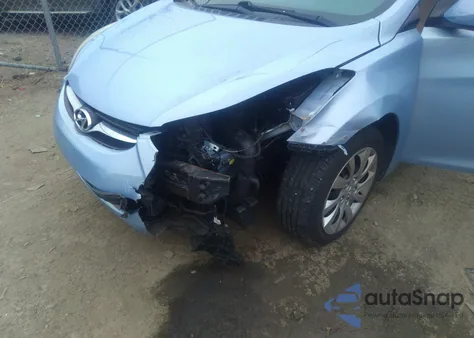 2012 Hyundai Elantra Gls (Ulsan Plant) z USA, uszkodzony, nr VIN KMHDH4AEXCU466491